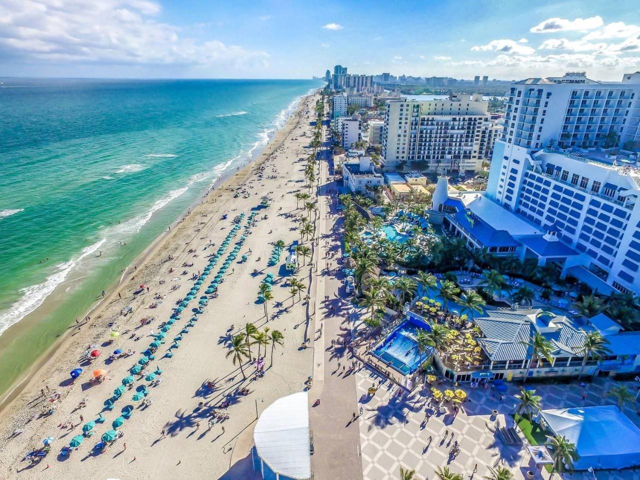 Modern 1Br W Parking Space & Walk To The Beach #2 Hollywood Bagian luar foto